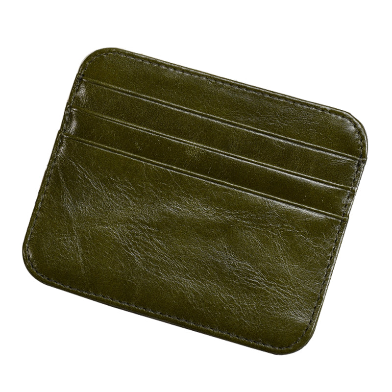 AP121 Ultra Slim Cowhide Leather Card Holder Storage Bag Coin Purse Credit Card Case AP121 Ultra Slim Cowhide Leather Card Holder Storage Bag Coin Purse Credit Card Case